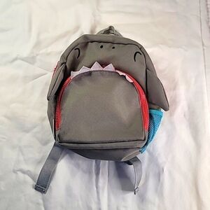 Shark toddler snack backpack